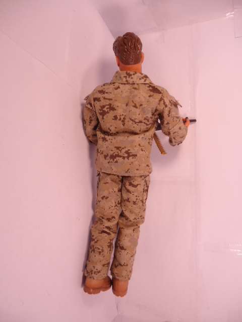 Hasbro - GI Joe Action Figure with gun and ammunition