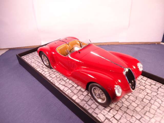 Minichamps - 1939 Alfa Romeo 6C 2500 SS Corsa Spider - First Class Collection -  # 107120230