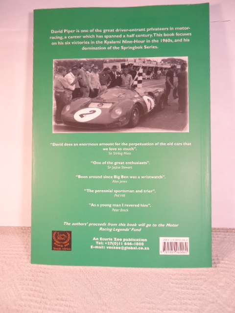 Ecurie Zoo S.A. - Pipes - David Piper and the Springbok Series - #9060