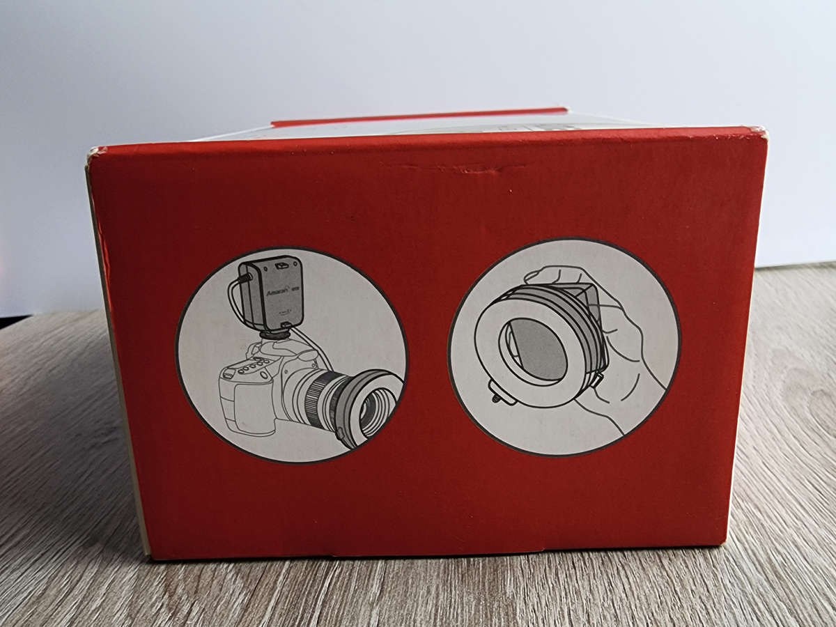 Aputure Amaran Halo AHL-HN100 LED Ring Flash Light for Nikon DSLR Camera