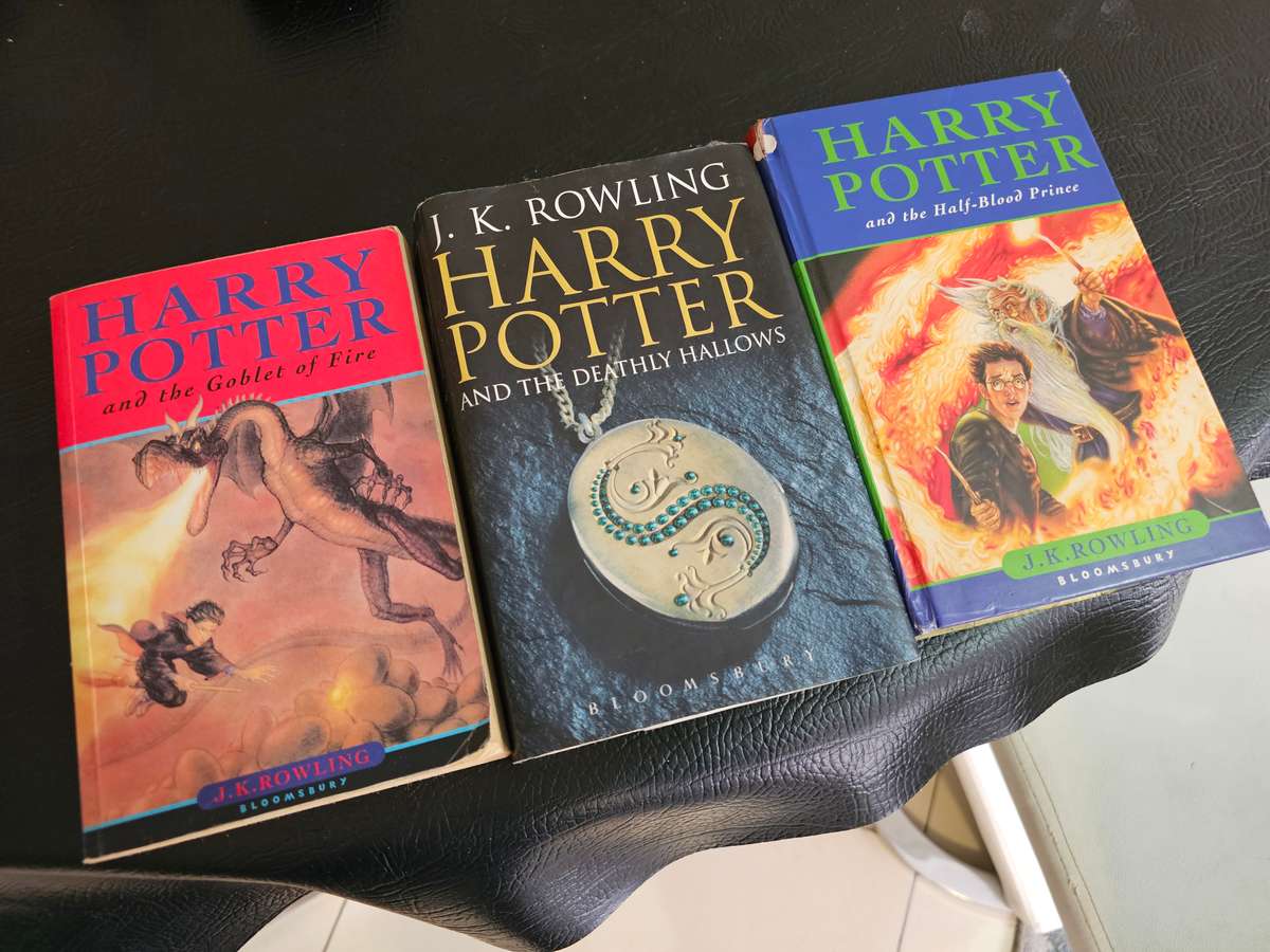3 x Pre-loved Award Winning Harry Potter Books!!! (Bid for all)