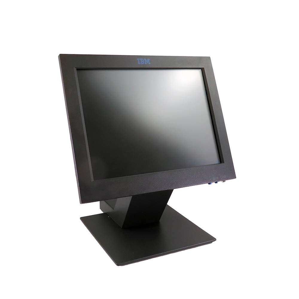 Touch Screen IBM Flat Panel, 4820 Black 15 -inch screen size LCD, with stand