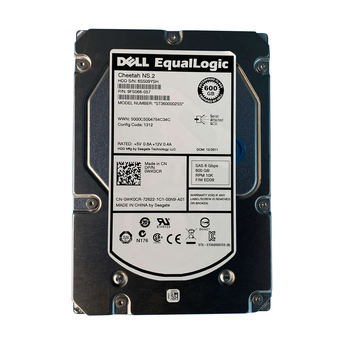 Seagate Cheetah NS.2 10K 600GB 10000RPM SAS