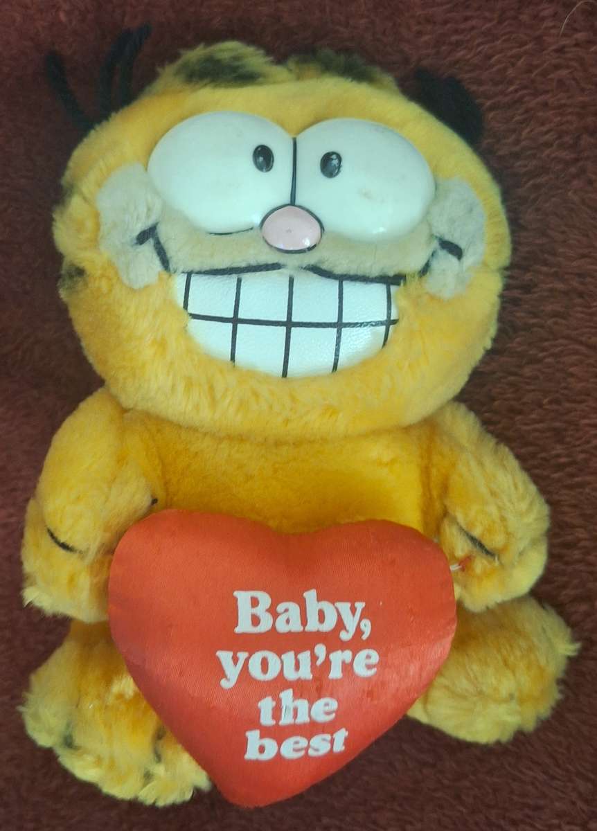 Garfield Plush 14cm tall