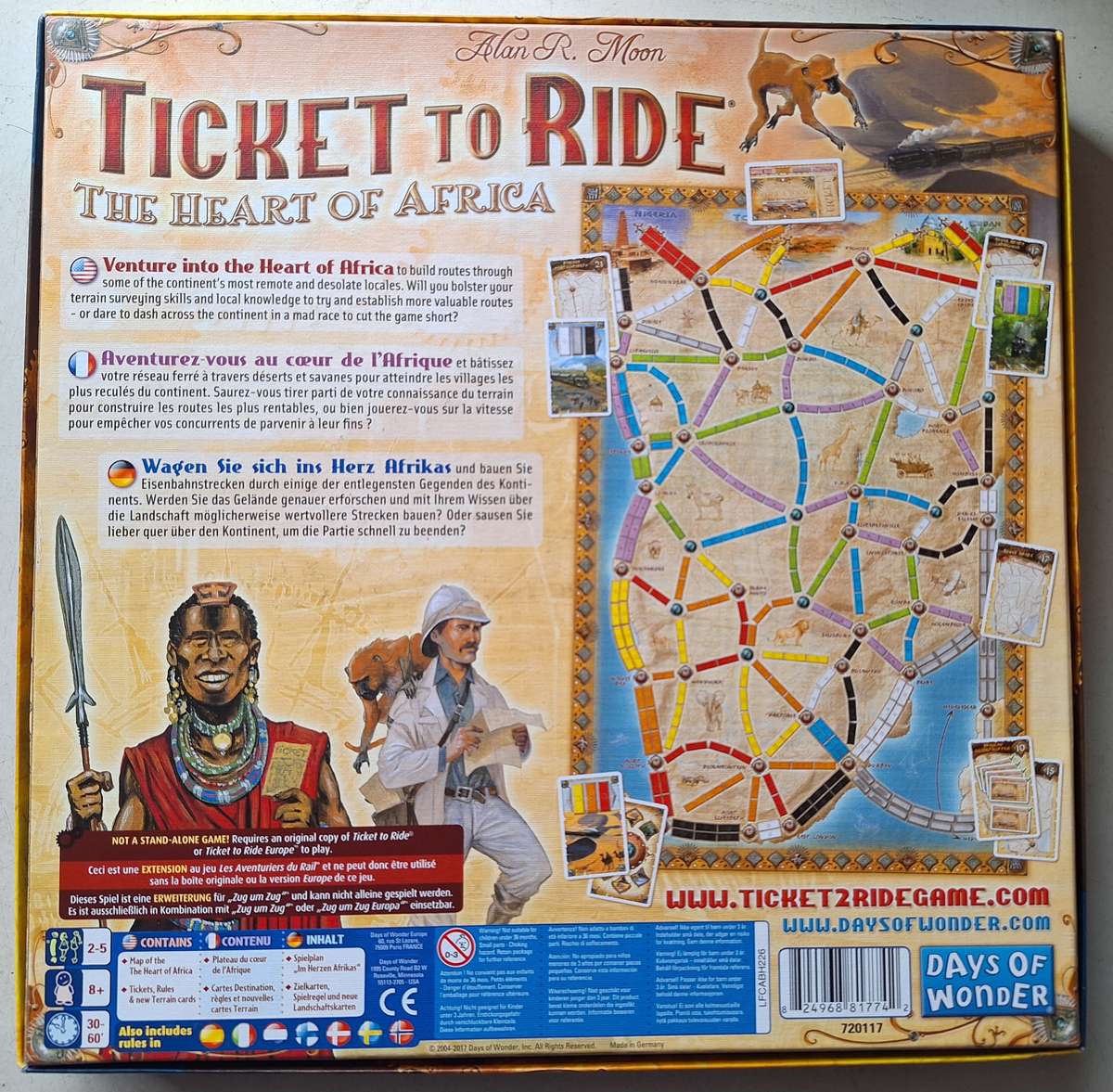 Ticket to ride: The heart of Africa