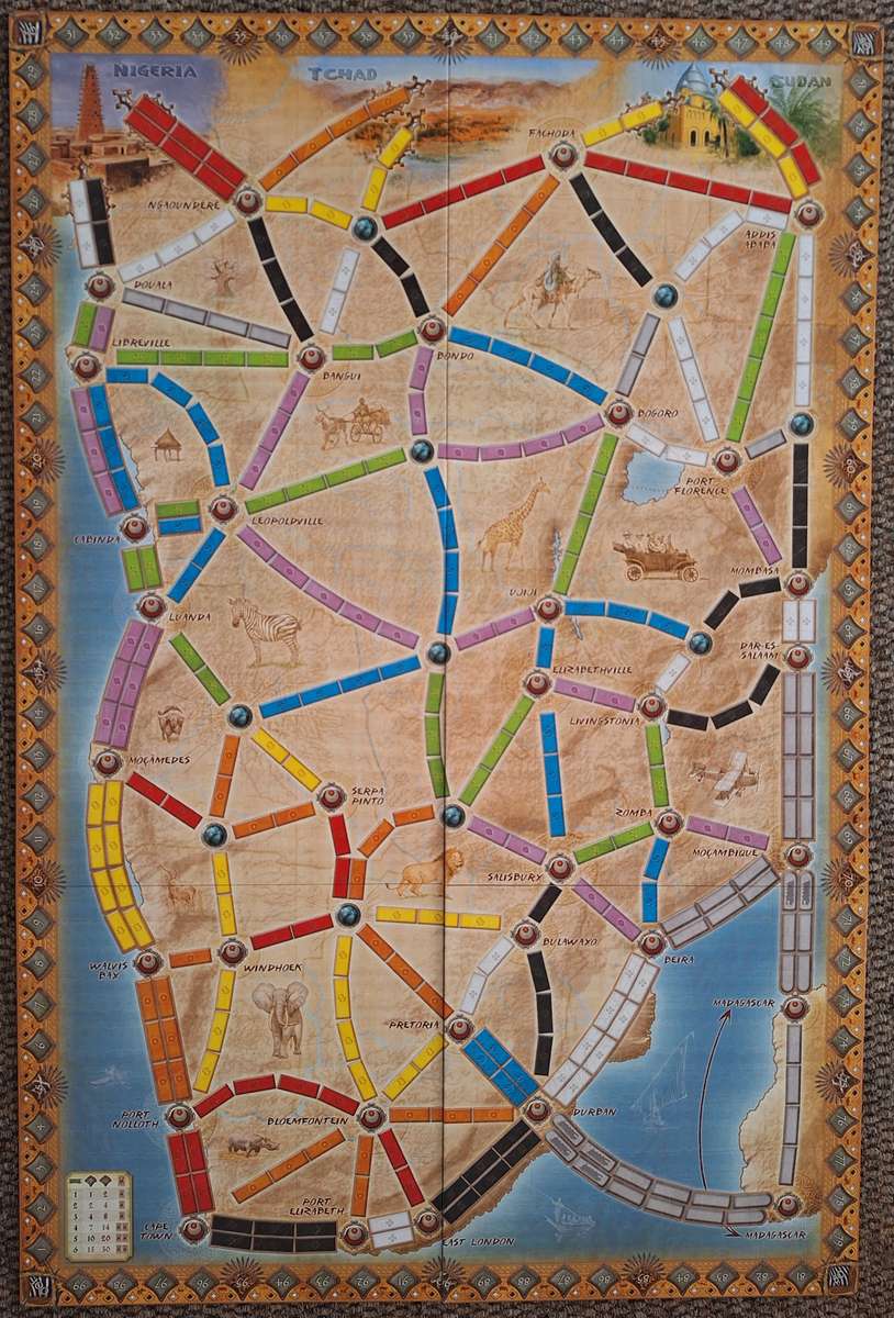 Ticket to ride: The heart of Africa