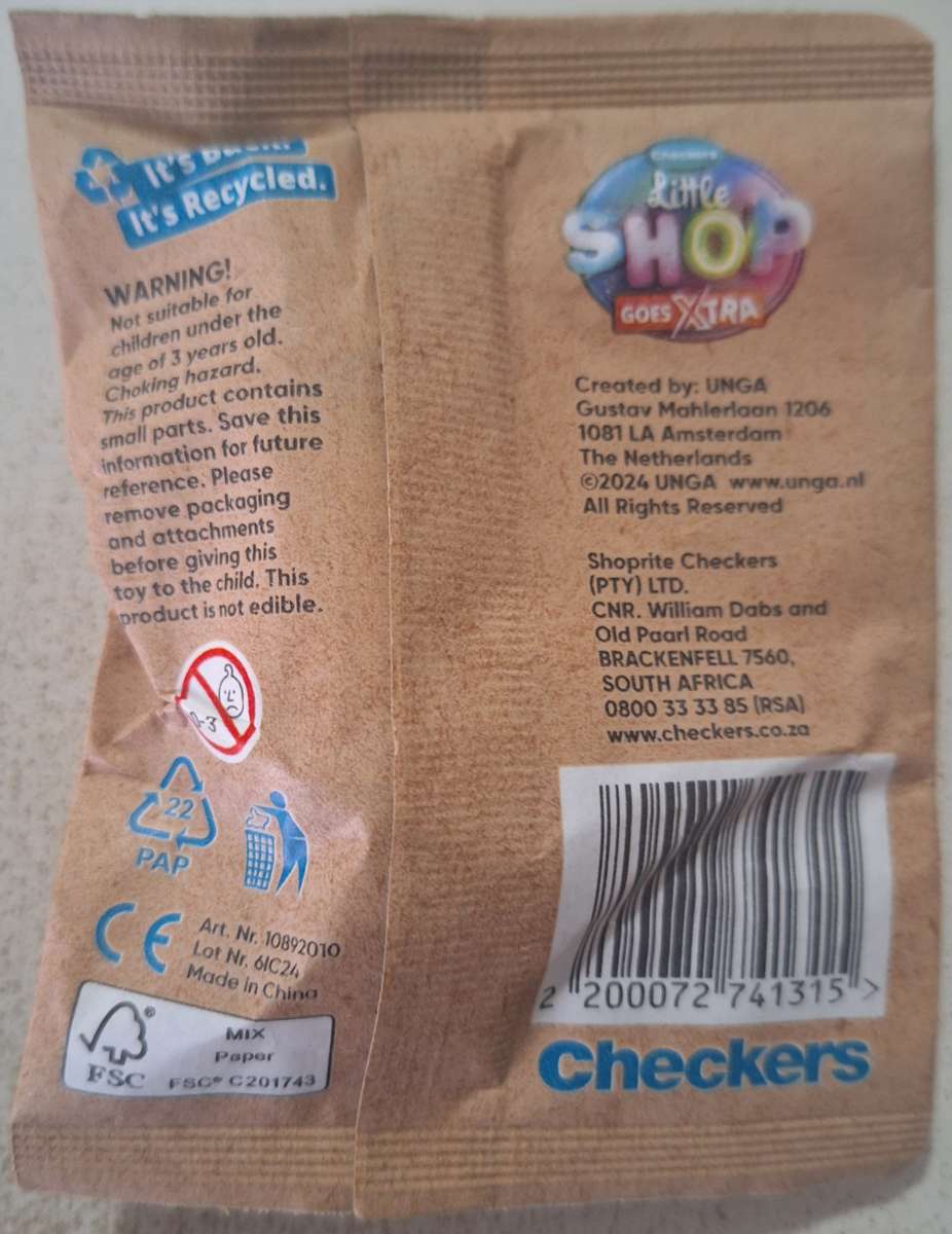 Checkers Little shop goes xtra sealed