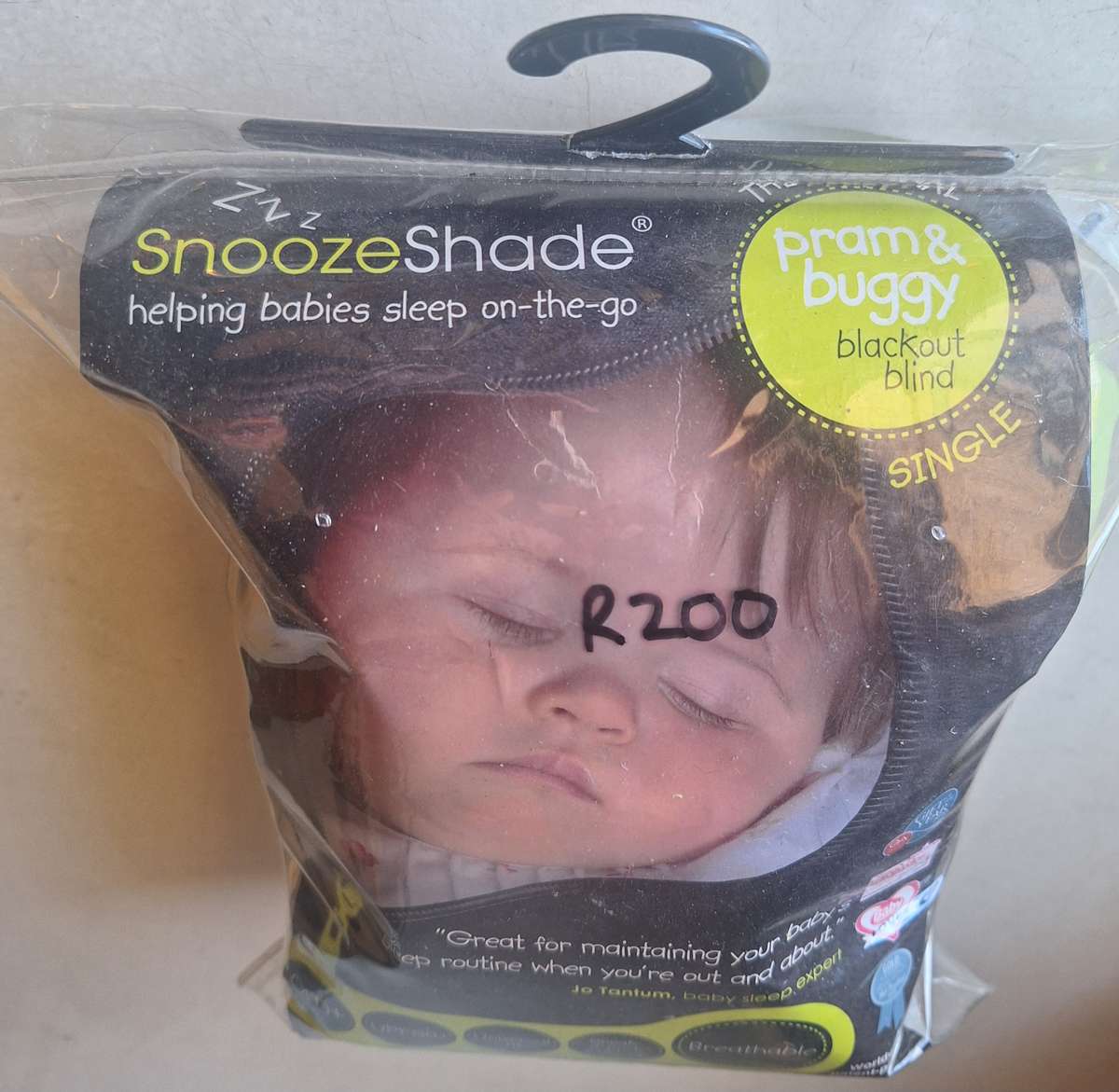 SnoozeShade pram & Buggy blackout blind (Single)