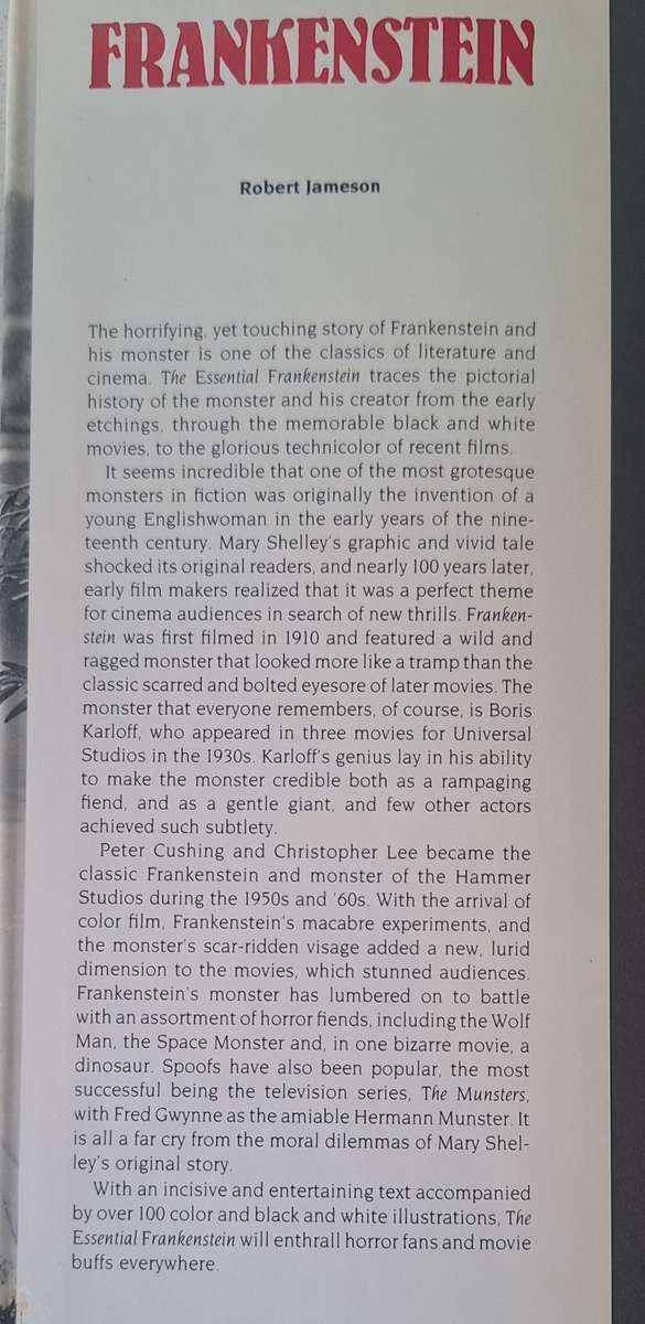 Frankenstein by Robert Jameson