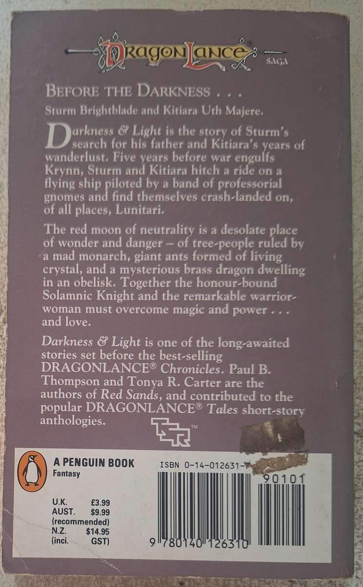 DragonLance: Darkness & Light