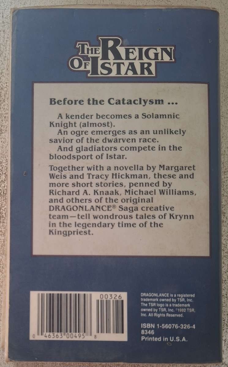 DragonLance: The Reign of Istar