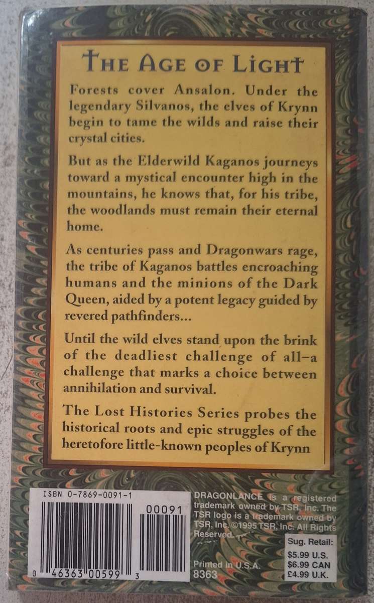 DragonLance: The Kagonesti The lost histories vol.1