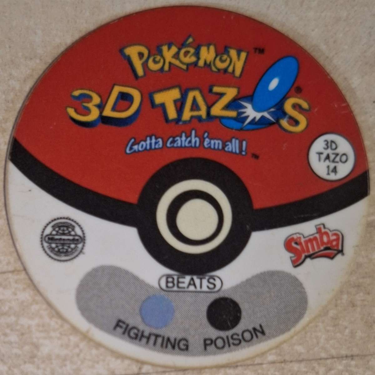 Pokemon 3D Tazo Abra/ Kadabra/ Alakazam
