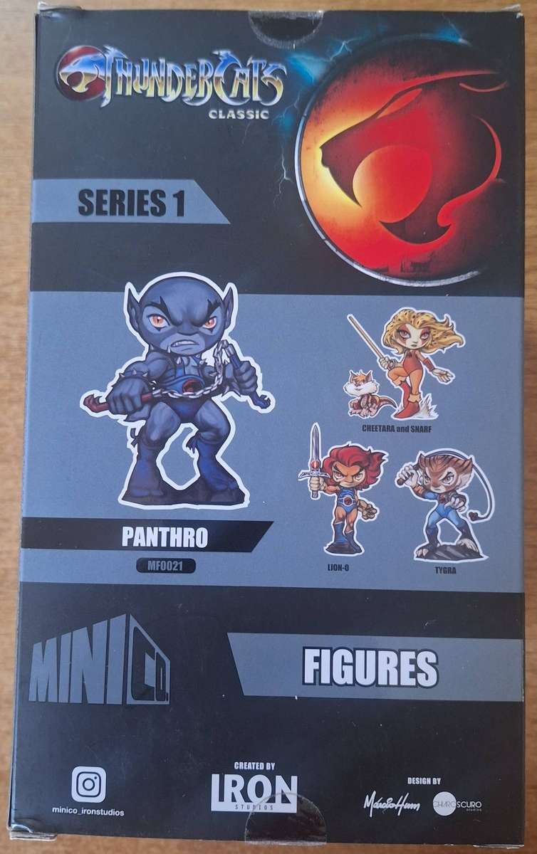 Ironstudios Minico Thundercats Panthro figure