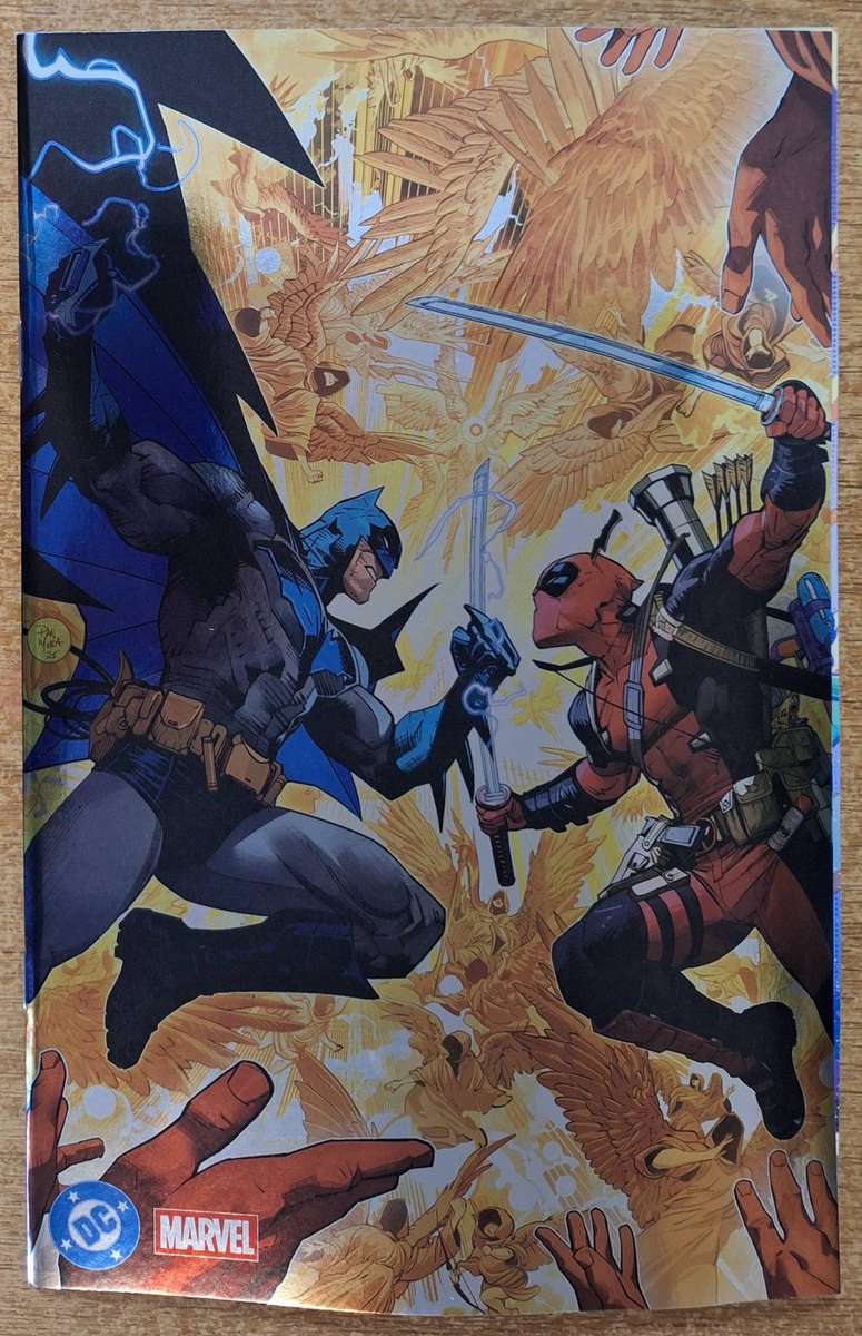 Batman/ Deadpool #1T (2025) foil cover