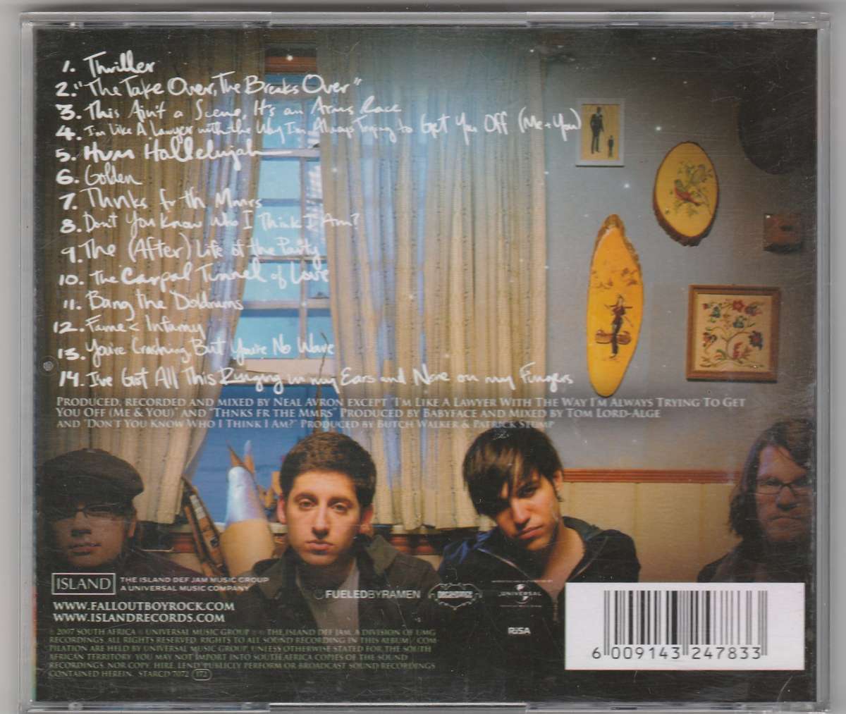 Fall out Boy infinity on high