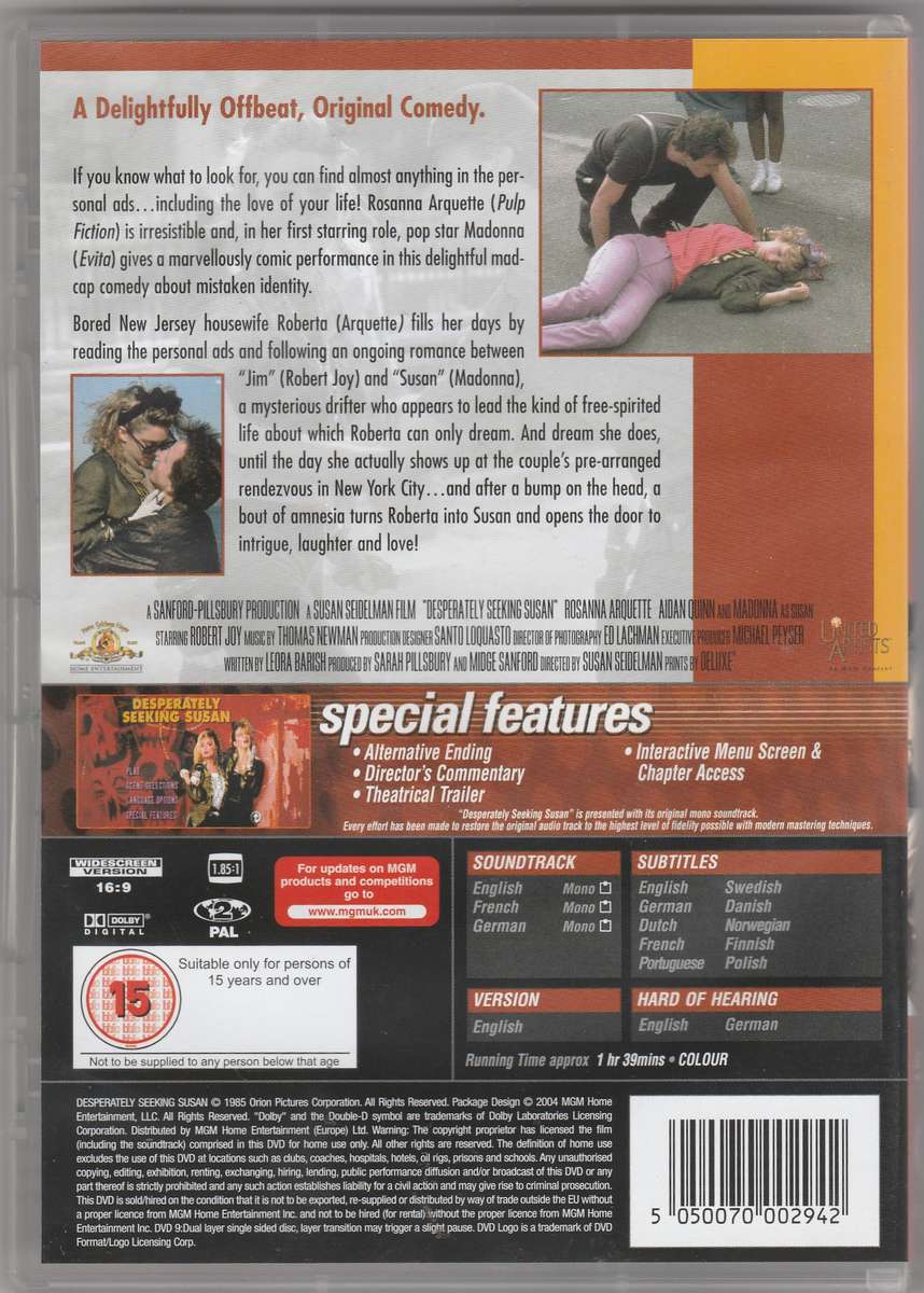 Desperately seeking Susan