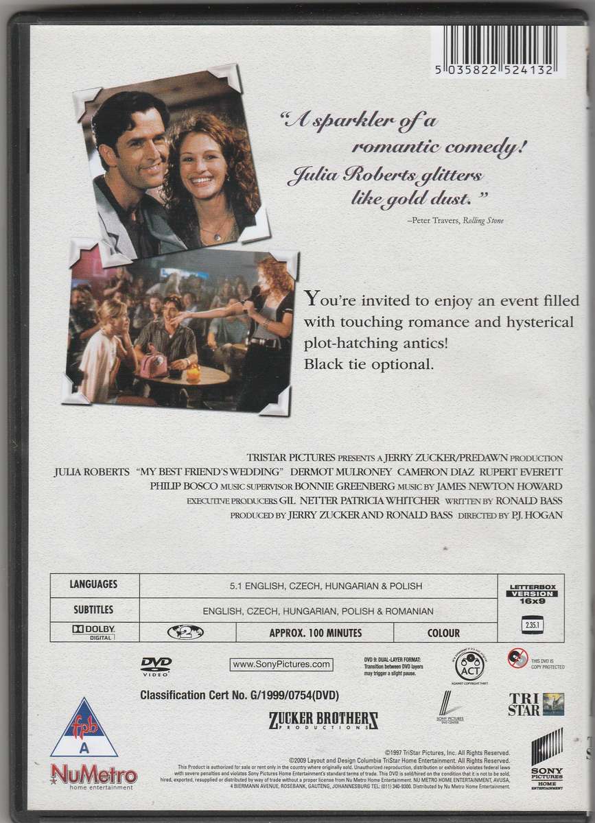 My best friend's wedding