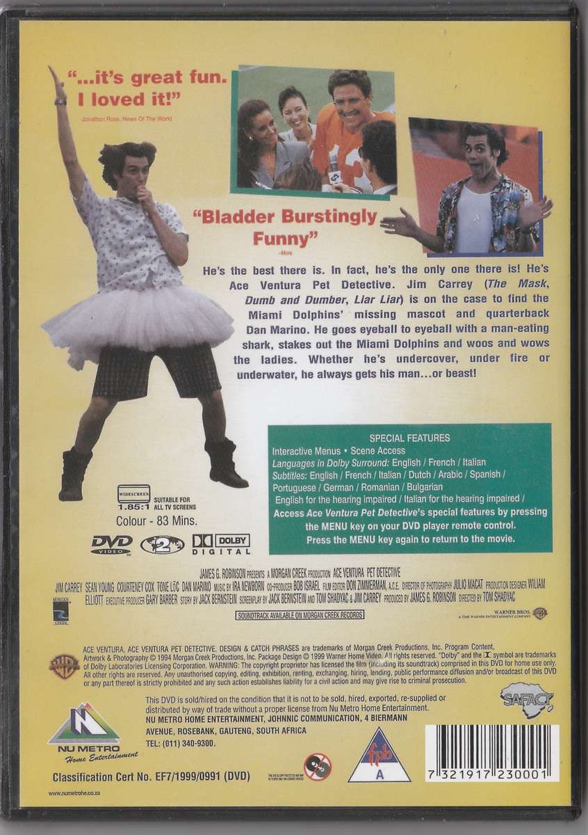 Ace Ventura Pet Detective