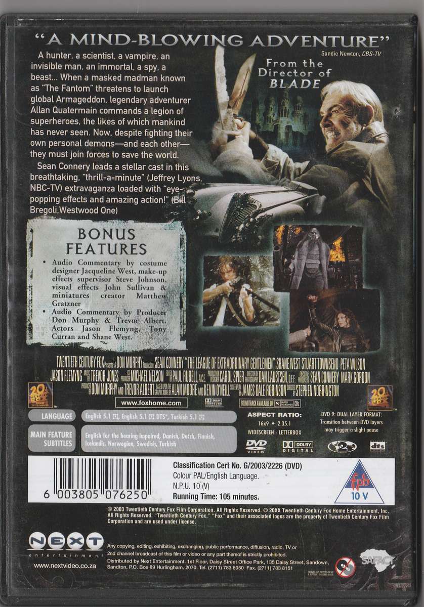 The League of Extraordinary Gentlemen