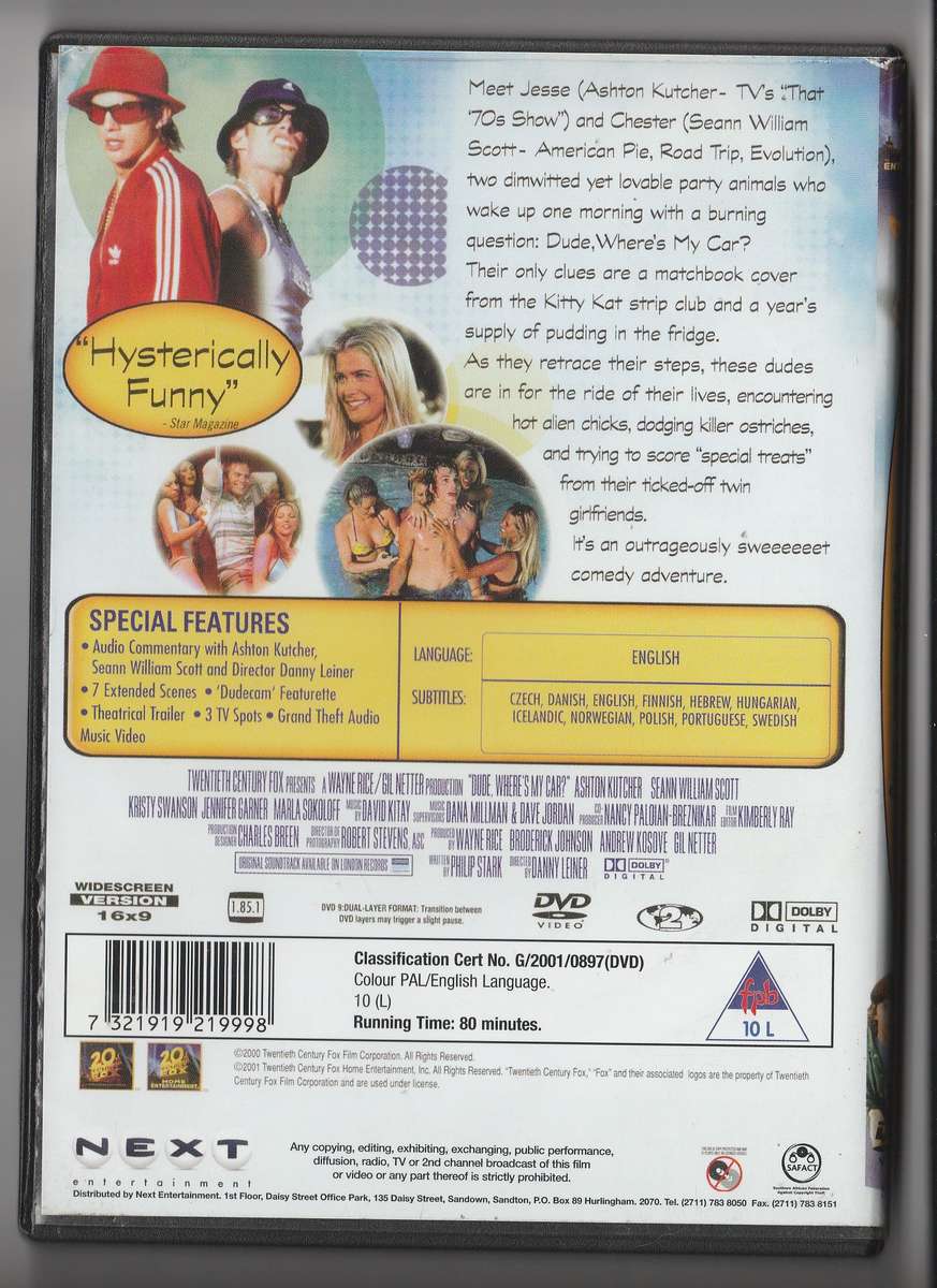 Dude, Where's my car?