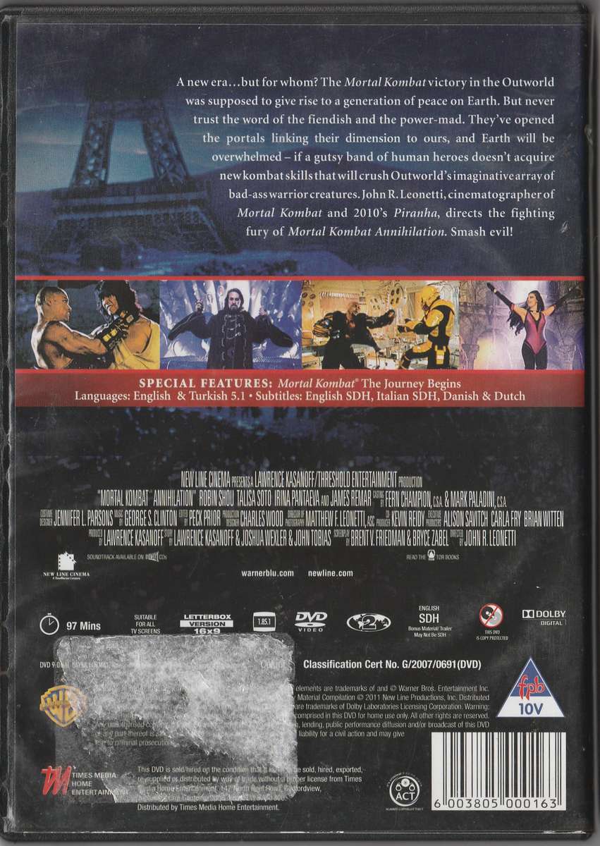 Mortal Kombat Annihilation