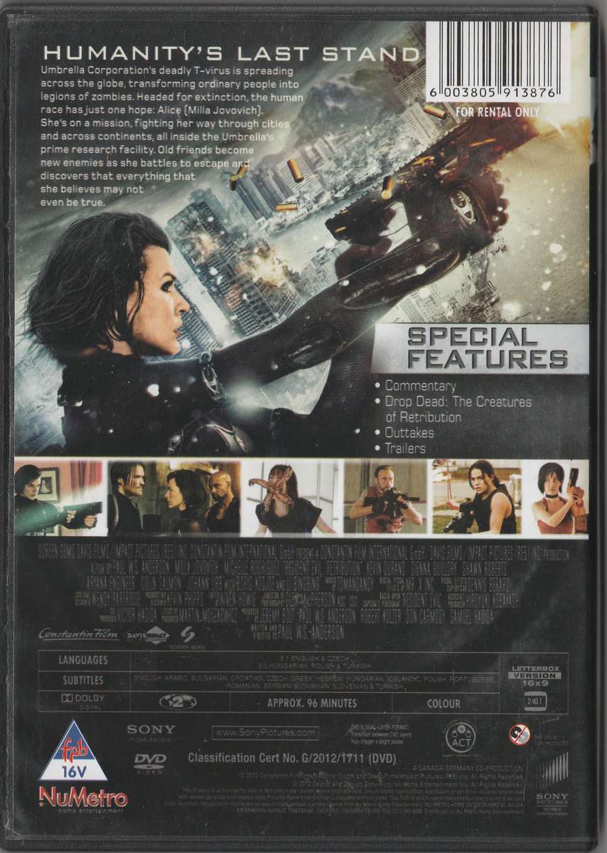 Resident  Evil: Retribution