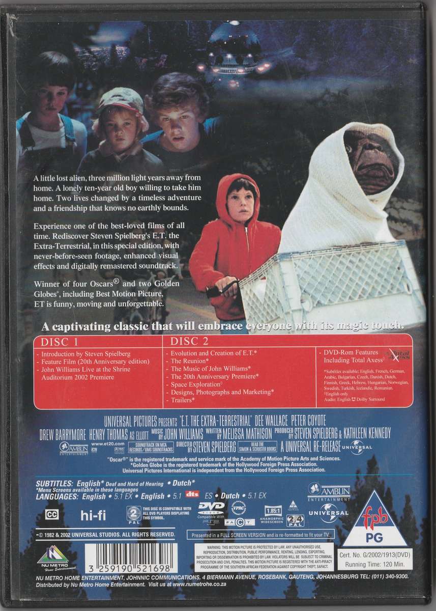 E.T. The Extra-Terrestrial