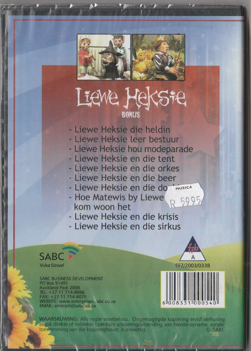 Liewe Heksie ( New and sealed)