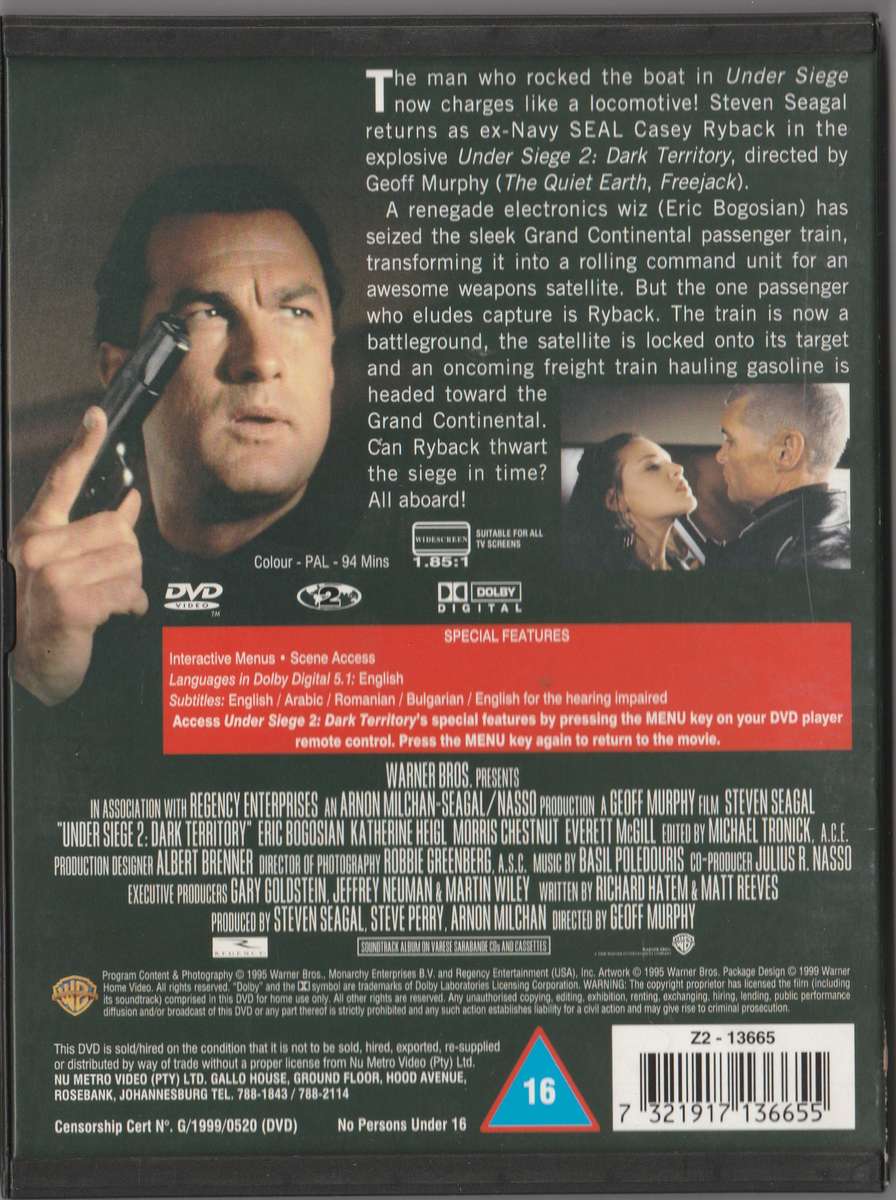 Under Siege 2 Dark Territory