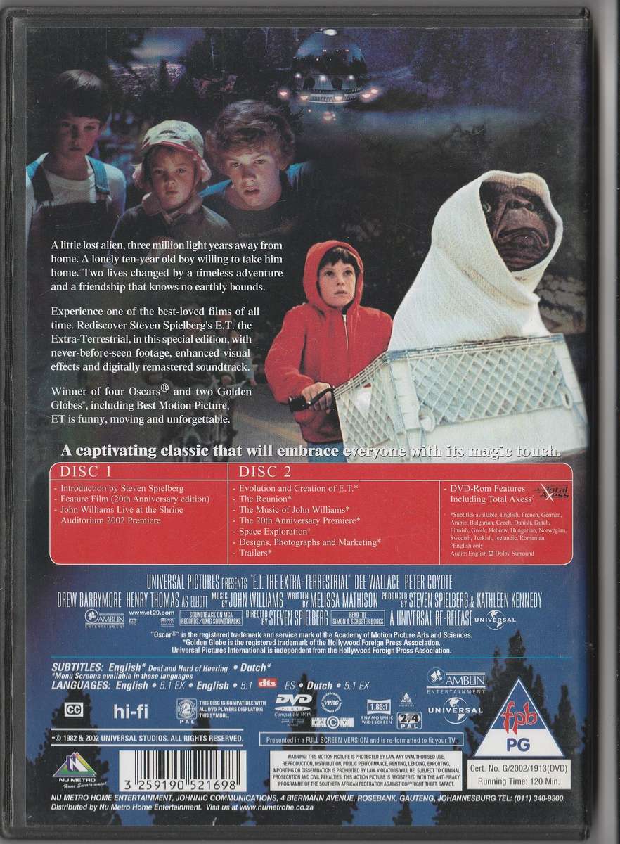 E.T. The Extra-Terrestrial
