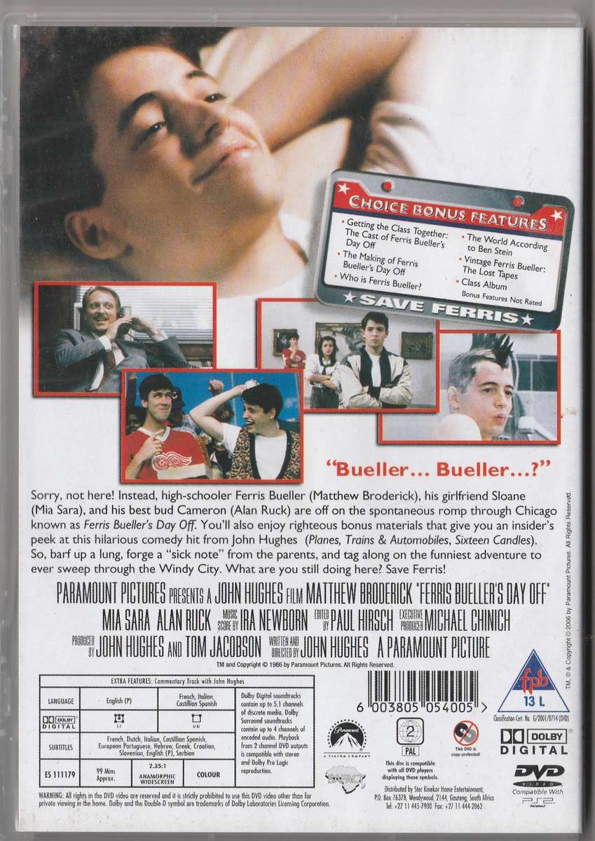 Ferris Bueller's day off