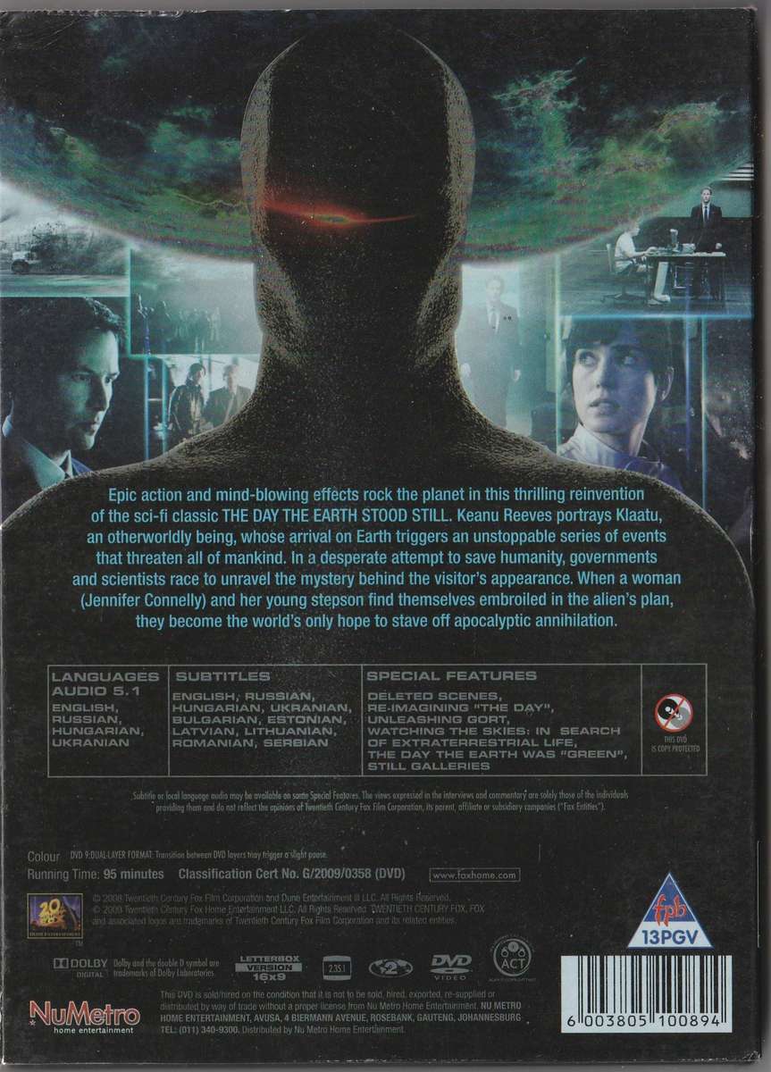 The day The Earth stood still