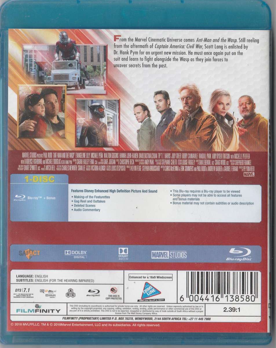 Ant-Man and the Wasp (Blu-Ray)