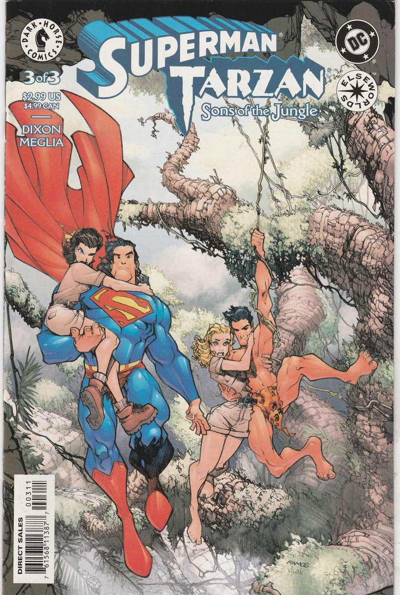 Superman/ Tarzan: Sons of the Jungle #3 (2002)