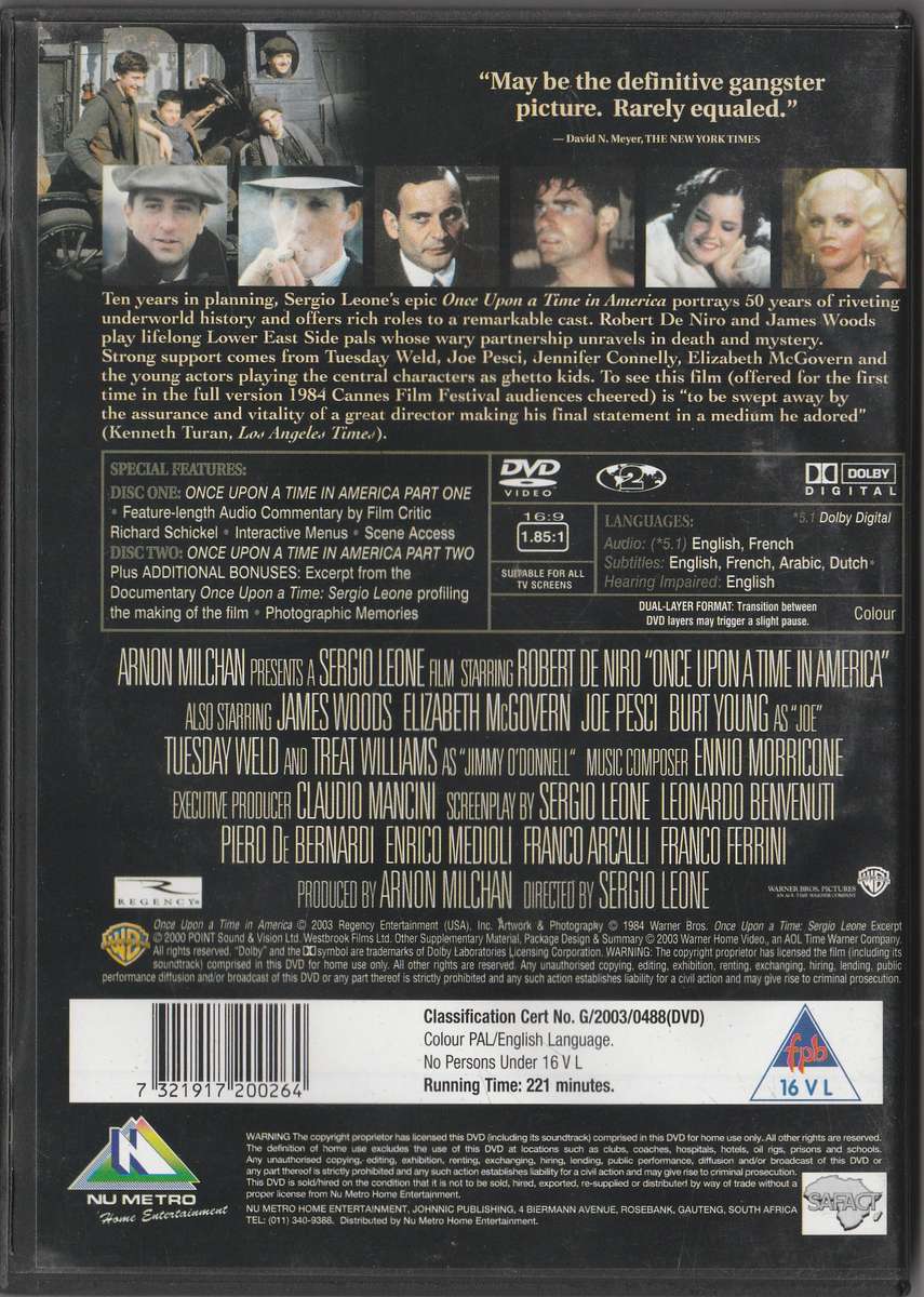 Once Upon a Time in America