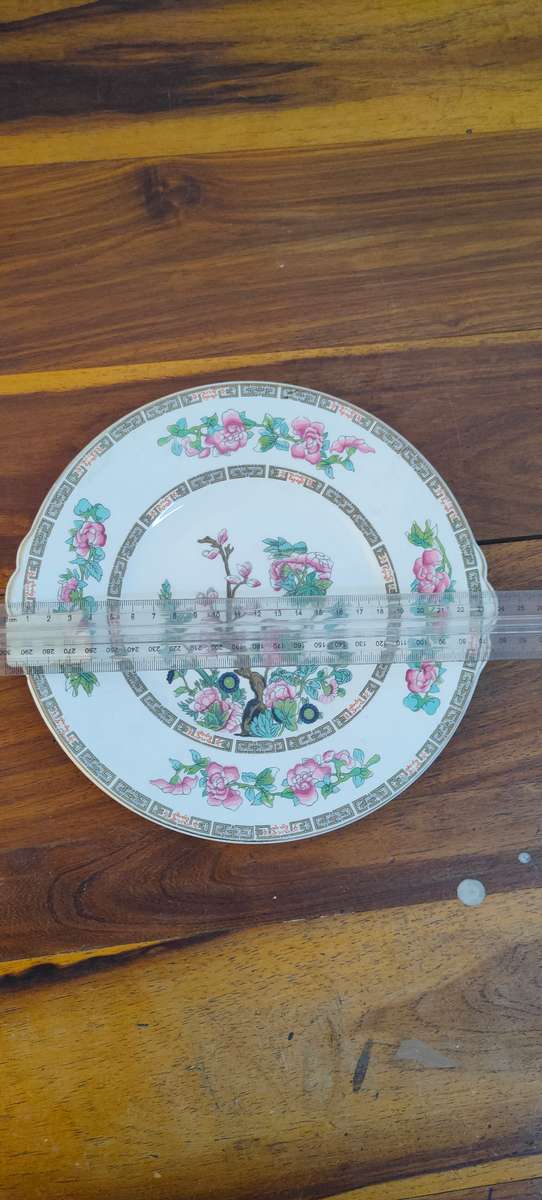 Vintage John Maddock & Sons vitreous serving platter