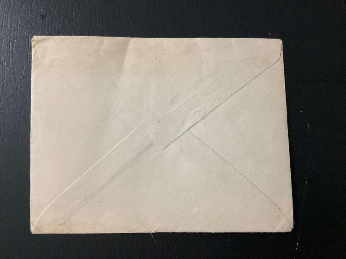 USA Cover 1920 Iowa George Washington 1C Flag Cancel Beauty!