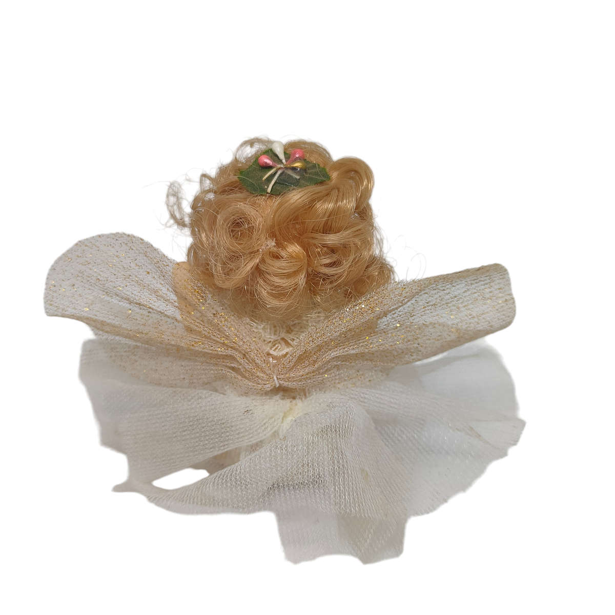 Vintage small porcelain fairy doll