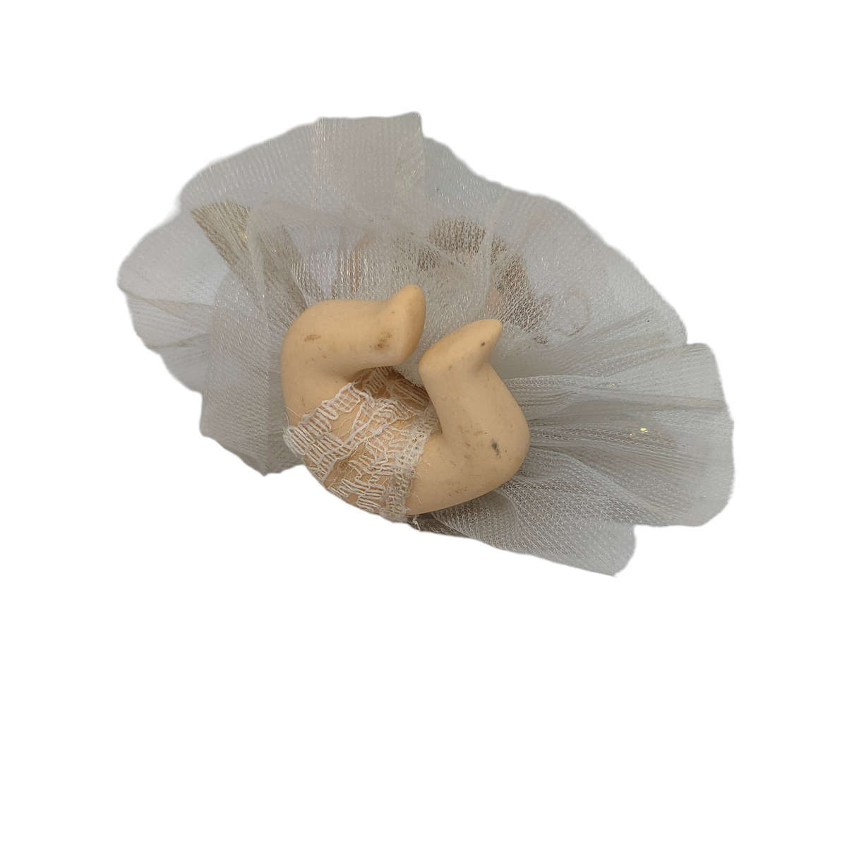 Vintage small porcelain fairy doll