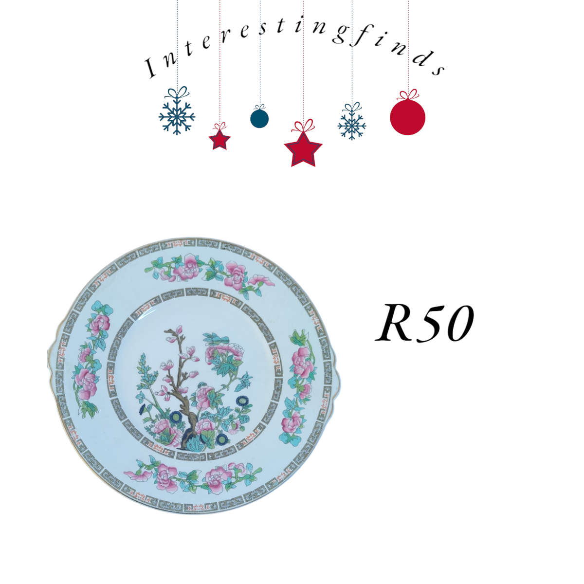 Vintage John Maddock & Sons vitreous serving platter