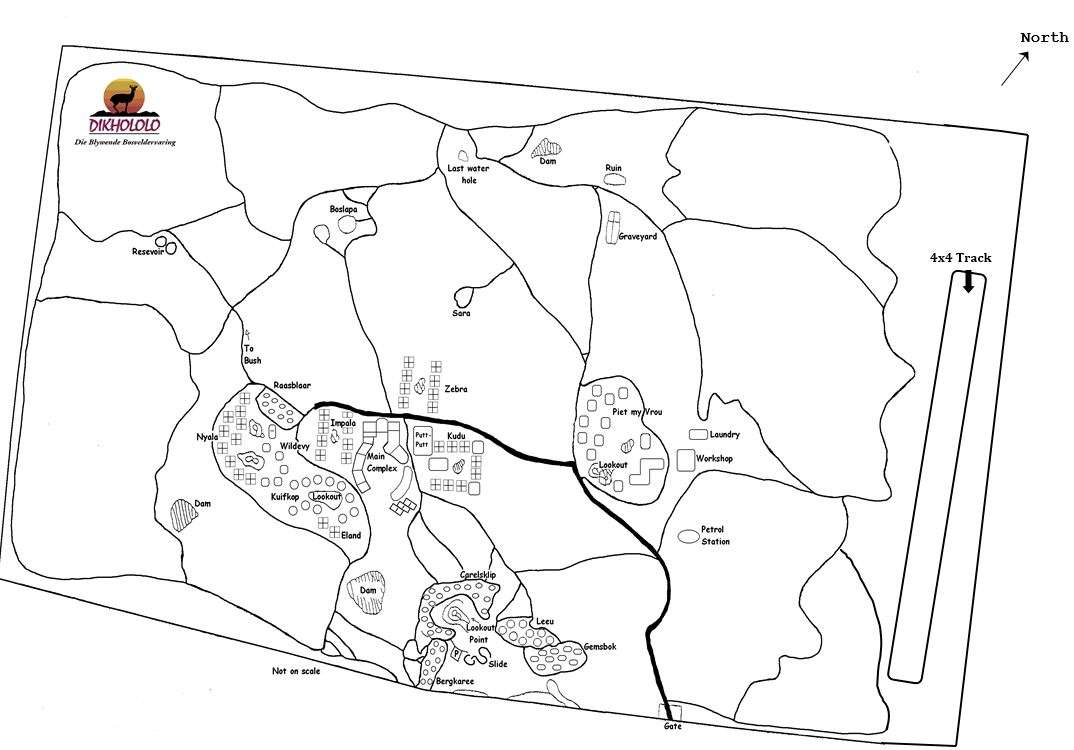 Dikhololo breakaway 12-16 May 2025 for 4 adults and 2 kids