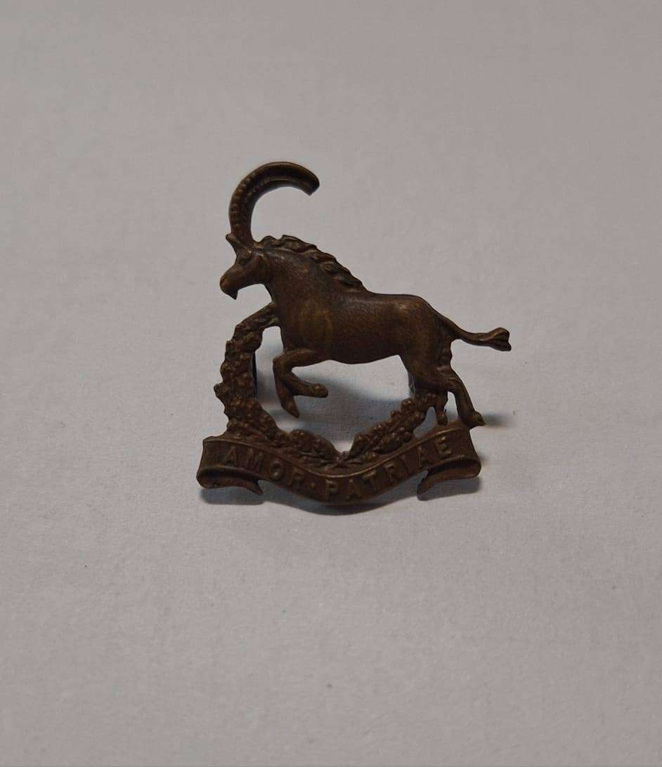 Transvaal Cadets 2nd Battallion w/m Collar Badge