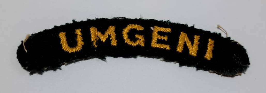 Umgeni Commando Cloth Shoulder Title Badge