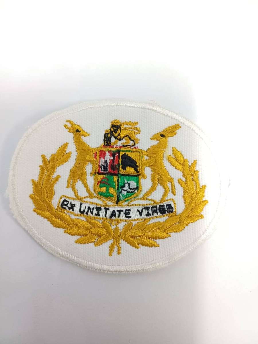 S.A Navy Warrant Officer Class 1 Rank badge ( Summer Uniform ) Clothing, Material