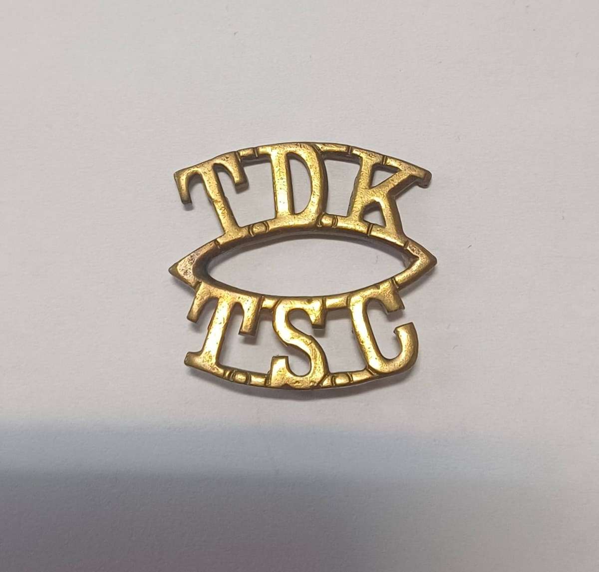 Technical Service Corps badge worn WW 2