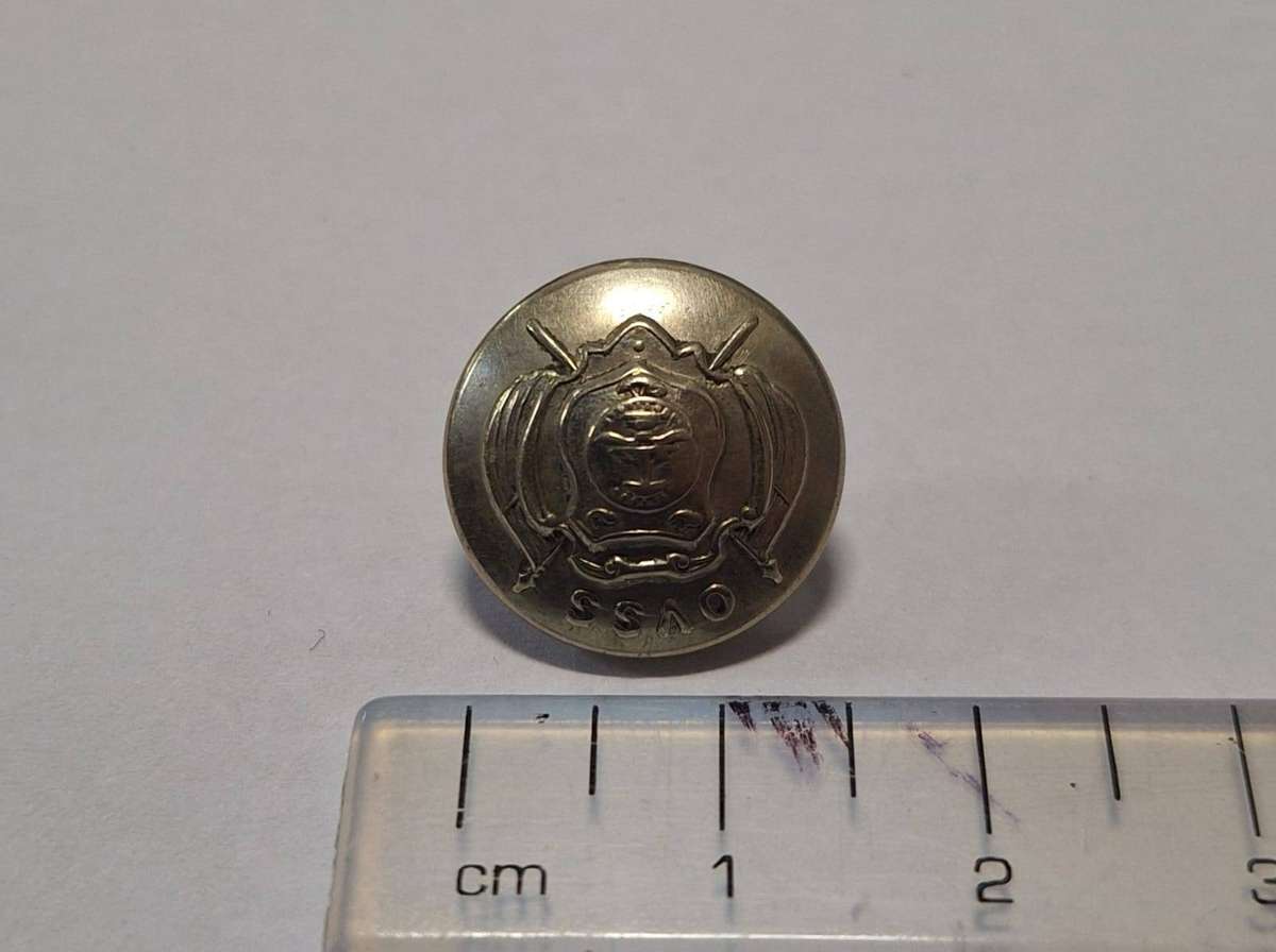 Oranje Vrijstaat Spoorwegen (Railways) Button Pre 1901