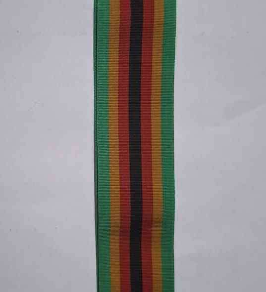 Rhodesian War Zimbabwean Independence 1980 Full size ribbon