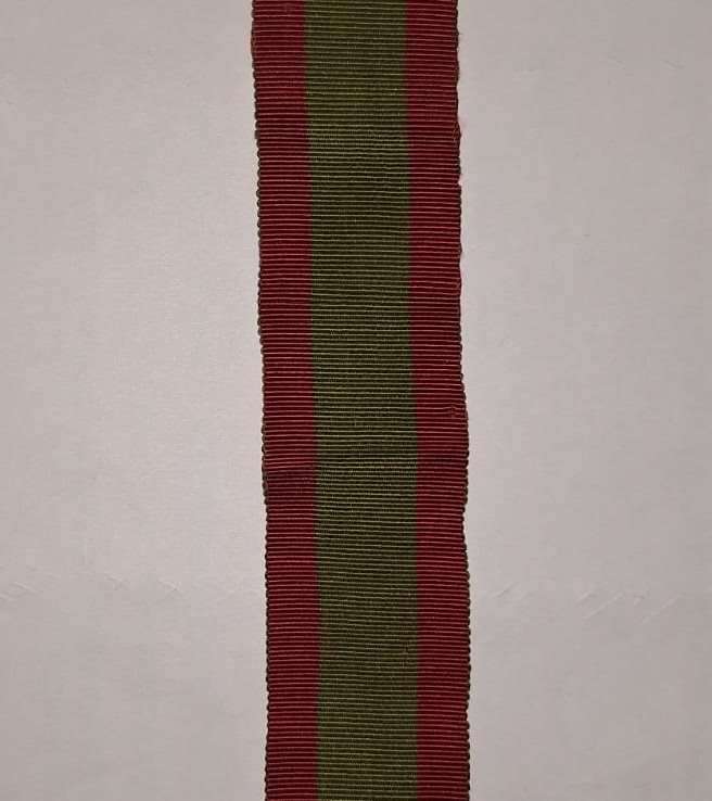 Afghanistan 1878-1880 Medal Full size ribbon