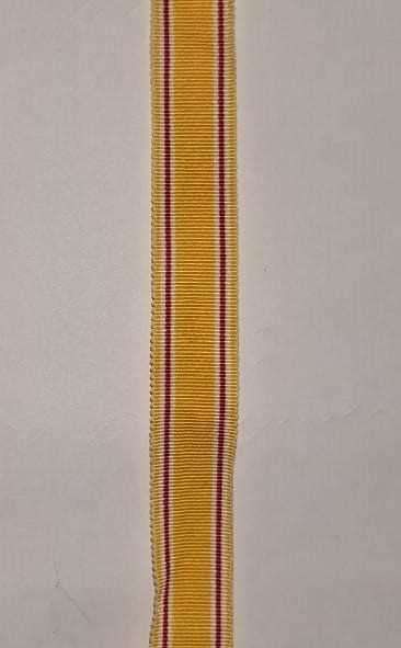 Civil Defence Medal for Meritorious Service Miniature ribbon
